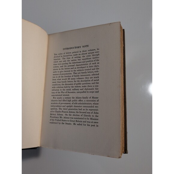 Cycle of Adams Letters 1861–1865 - Worthington Ford - 1920 HC Illustrated - Picture 9 of 16